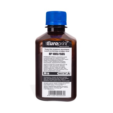 Тонер Europrint HP 1005/1505 (80 гр) черный