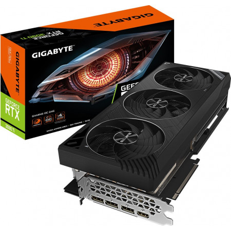 Видеокарта GIGABYTE GeForce RTX 3090 TI GAMING OC (GV-N309TGAMING OC-24GD) черный