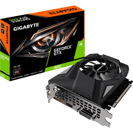 Видеокарта GIGABYTE GeForce GTX 1650 D6 OC (GV-N1656OC-4GD) черный