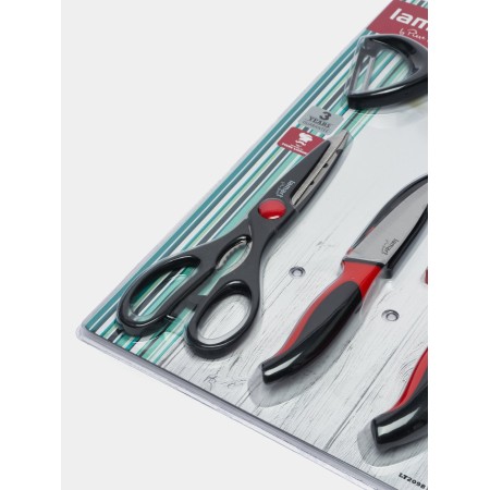 Набор ножей Lamart LT2098 черный