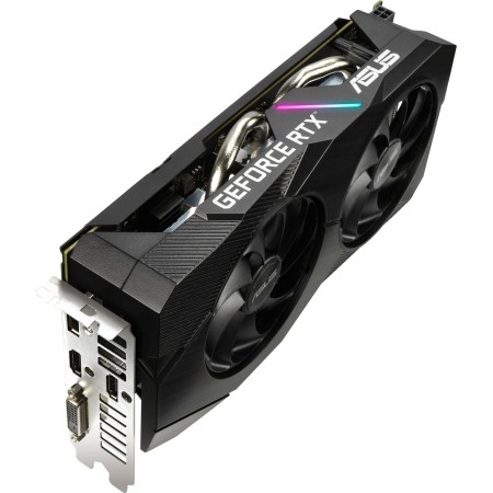 Видеокарта ASUS Dual GeForce RTX 2060 OC EVO (DUAL-RTX2060-O12G-EVO) 12 Гб черный