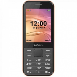 Мобильный телефон Texet TM-302 черный-красный