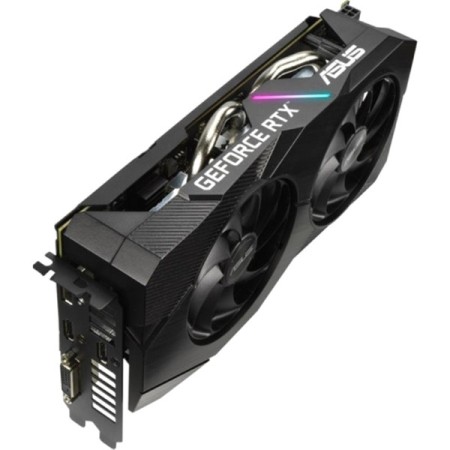 Видеокарта ASUS Dual GeForce RTX 2060 OC EVO (DUAL-RTX2060-O6G-EVO) 6 Гб черный