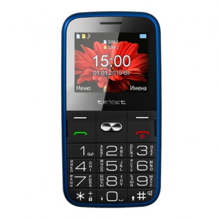 Мобильный телефон Texet TM-B227 синий