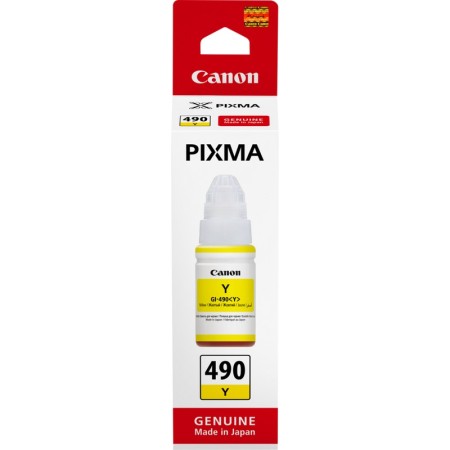 Чернила Canon GI-490Y (0666C001) жёлтый