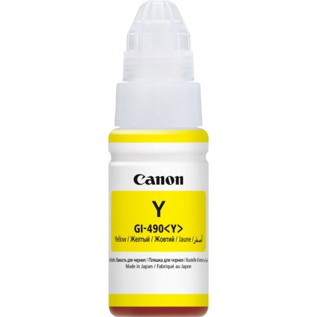 Чернила Canon GI-490Y (0666C001) жёлтый