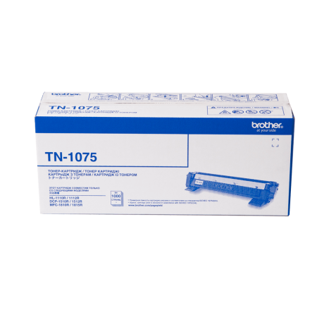 Тонер-картридж лазерный Brother TN1075 черный (с чипом)