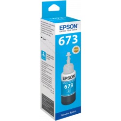 Чернила Epson 673 (C13T67324A) голубой