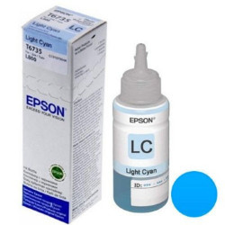 Чернила Epson T6735 (C13T67354A) светло-голубой
