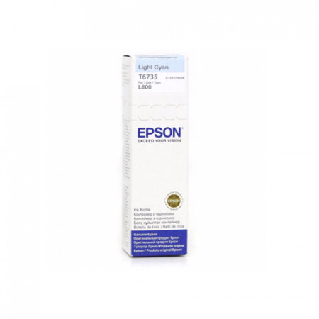 Чернила Epson T6735 (C13T67354A) светло-голубой