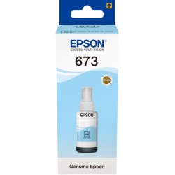 Чернила Epson 673 (C13T67354A) светло-голубой