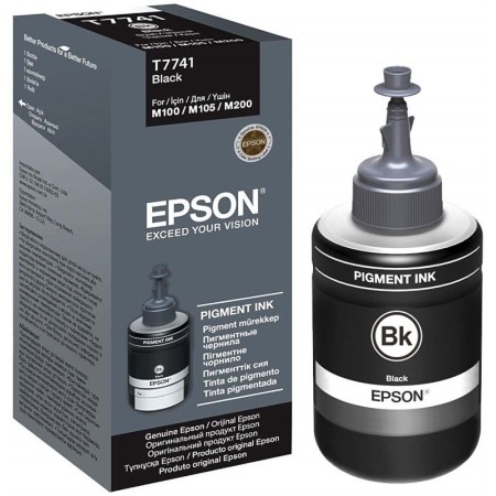 Чернила Epson T7741 (C13T77414A) черный