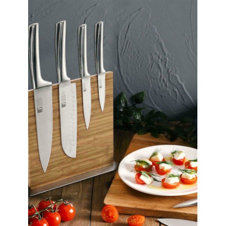 Набор ножей Bergner Kobe BG BG-39300-MM серый