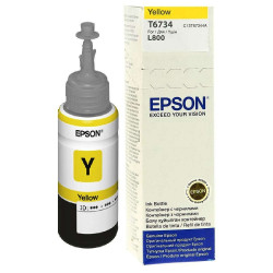 Чернила Epson T6734 (C13T67344A) жёлтый