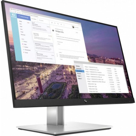 23" Монитор HP E23 G4 (9VF96AA) черный