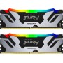 Оперативная память Kingston FURY Renegade Silver RGB (KF560C32RSAK2-32) 32 ГБ серый