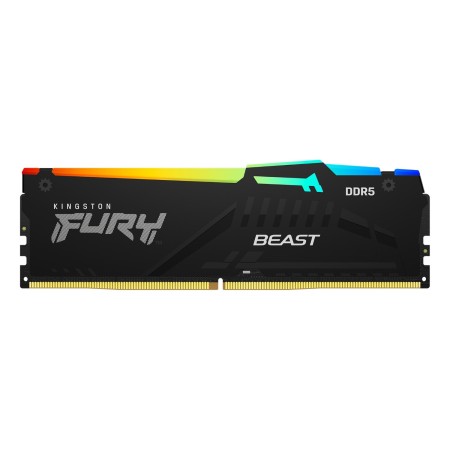 Оперативная память Kingston FURY Beast Black RGB (KF556C40BBA-8) 8 ГБ черный