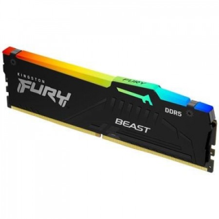 Оперативная память Kingston FURY Beast Black RGB (KF556C40BBA-8) 8 ГБ черный