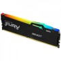 Оперативная память Kingston FURY Beast Black RGB (KF556C40BBA-8) 8 ГБ черный