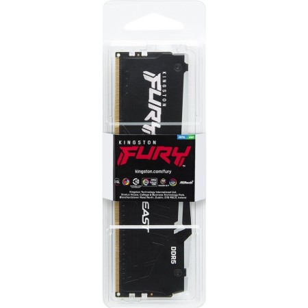 Оперативная память Kingston FURY Beast Black RGB (KF556C40BBA-8) 8 ГБ черный