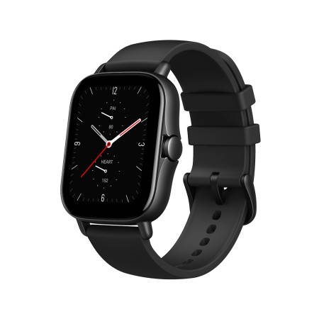 Смарт-часы Amazfit GTS 2e (A2021) чёрный (1 ремешок) 42 мм