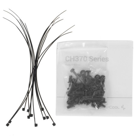 Корпус DeepCool CH370 (R-CH370-WHNAM1-G-1) белый
