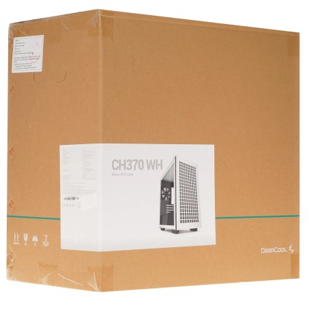 Корпус DeepCool CH370 (R-CH370-WHNAM1-G-1) белый