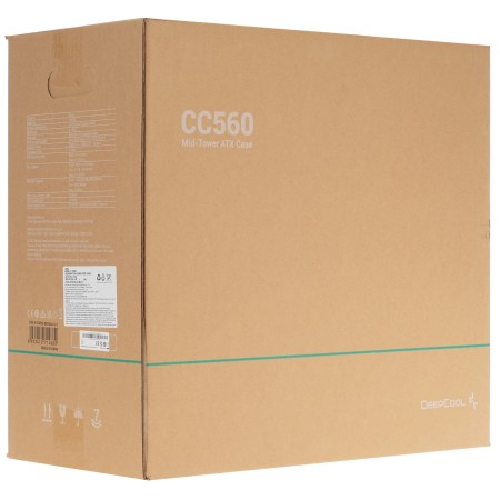 Корпус DeepCool CC560 (R-CC560-BKGAA4-G-1) черный