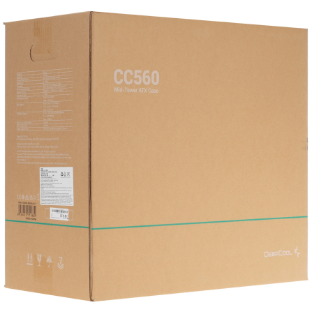 Корпус DeepCool CC560 (R-CC560-BKGAA4-G-1) черный