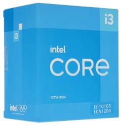 Процессор Intel Core i3-10105 BOX c кулером (BX8070110105) серый