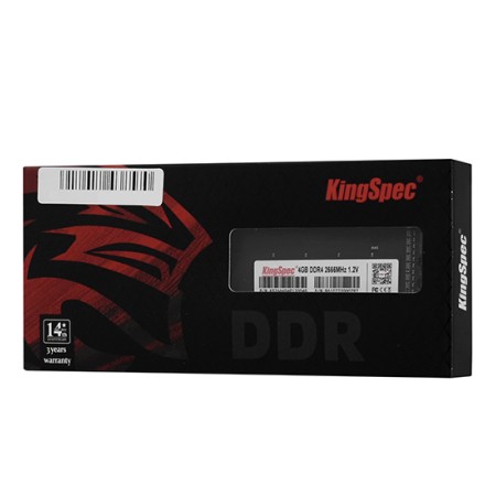 Оперативная память KingSpec KS2666D4P12004G 4 ГБ черный