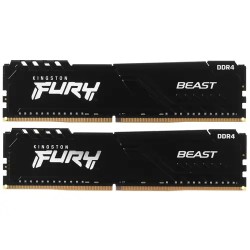 Оперативная память Kingston FURY Beast Black (KF432C16BB1K2/32) 32 ГБ черный
