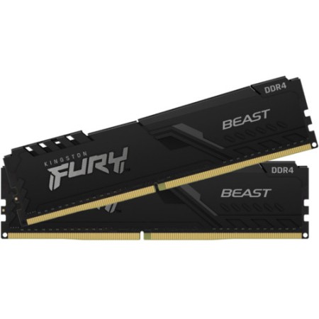 Оперативная память Kingston FURY Beast Black (KF436C18BBK2/32) 32 ГБ черный