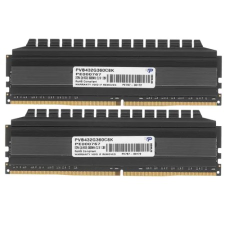 Оперативная память Patriot Viper 4 Blackout (PVB432G360C8K) 32 ГБ черный