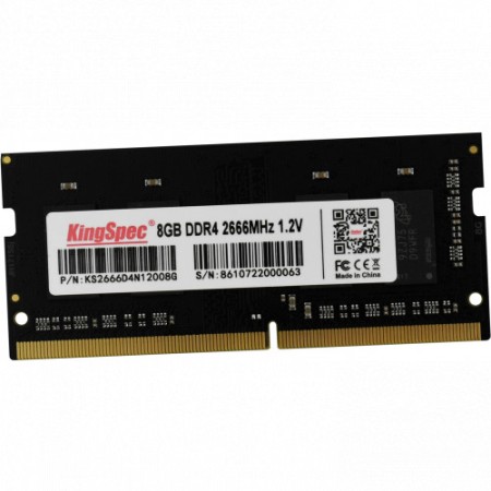 Оперативная память KingSpec KS2666D4N12008G 8 ГБ черный