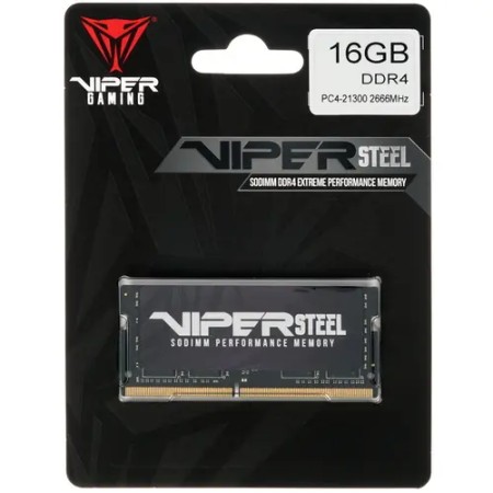 Оперативная память Patriot Viper Steel (PVS416G266C8S) 16 ГБ черный