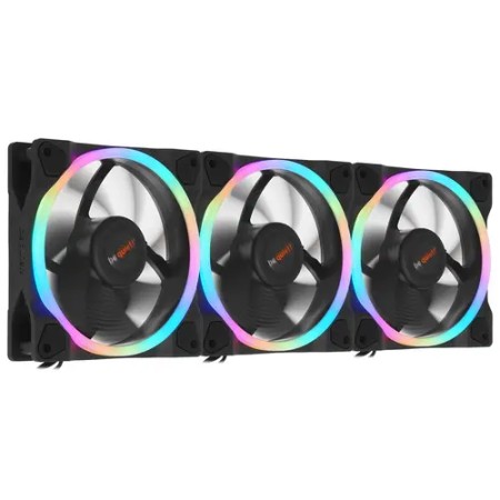 Комплект вентиляторов Bequiet! Light Wings 120mm PWM ARGB Triple Pack (BL076) 3 шт черный