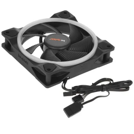 Комплект вентиляторов Bequiet! Light Wings 120mm PWM ARGB Triple Pack (BL076) 3 шт черный