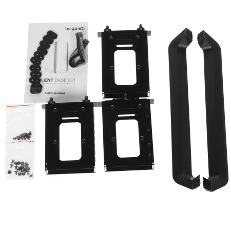 Корпус be quiet! Silent Base 801 Window (BGW30) черный/серебристый