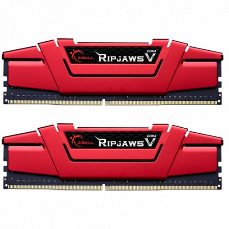 Оперативная память G.Skill RipJaws V (F4-2666C19D-16GVR) 16 ГБ красная