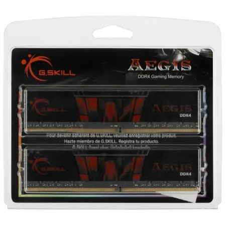 Оперативная память G.Skill AEGIS (F4-3200C16D-32GIS) 32 ГБ черный