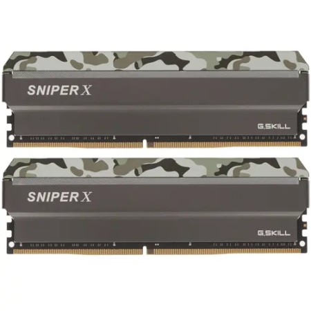 Оперативная память G.Skill SNIPER X (F4-3200C16D-32GSXFB) 32 ГБ серый