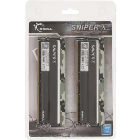 Оперативная память G.Skill SNIPER X (F4-3200C16D-32GSXFB) 32 ГБ серый