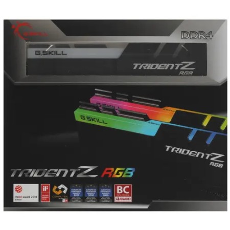 Оперативная память G.Skill TRIDENT Z RGB (F4-3200C16D-64GTZR) 64 ГБ черный