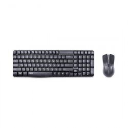 Клавиатура + мышь беспроводная Rapoo X1800S черный