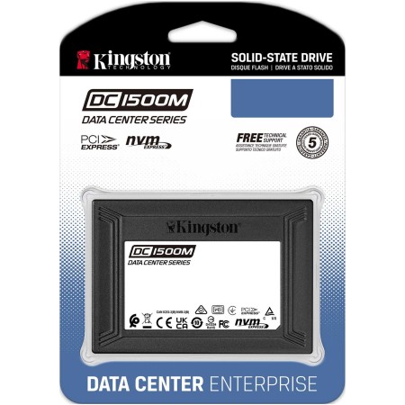 1920 ГБ SSD диск Kingston DC1500M (SEDC1500M/1920G) черный