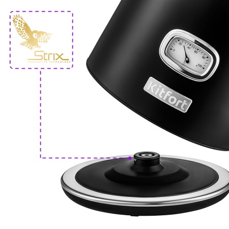 Электрический чайник Kitfort КТ-6150-2 черный