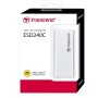 480 ГБ Внешний SSD диск Transcend ESD240C (TS480GESD240C) серебристый