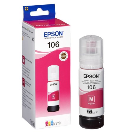 Чернила Epson 106 (C13T00R340) пурпурный