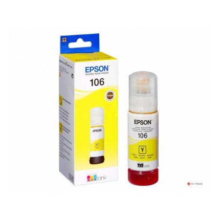 Чернила Epson 106 (C13T00R440) желтый